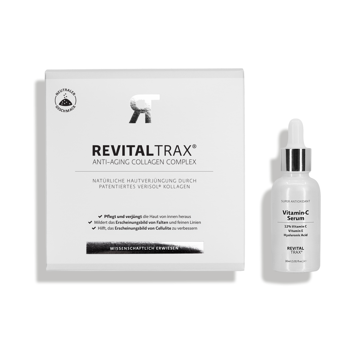 Anti-Aging Schönheits Kollagen Komplex + Vitamin-C Serum