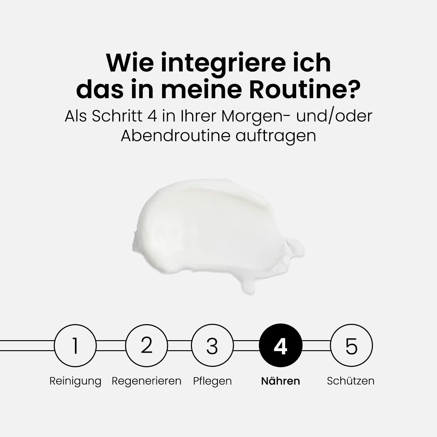 Tages- und Nachtcreme mit Hyaluronsäure