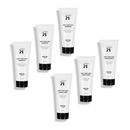 Anti-Haarausfall Bundle - 3 Shampoo & 3 Conditioner