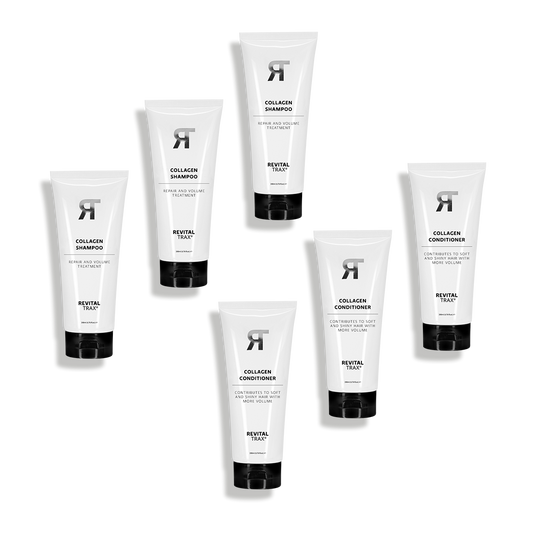 Kollagen-Haarpflege Bundle - 3 Shampoo & 3 Conditioner