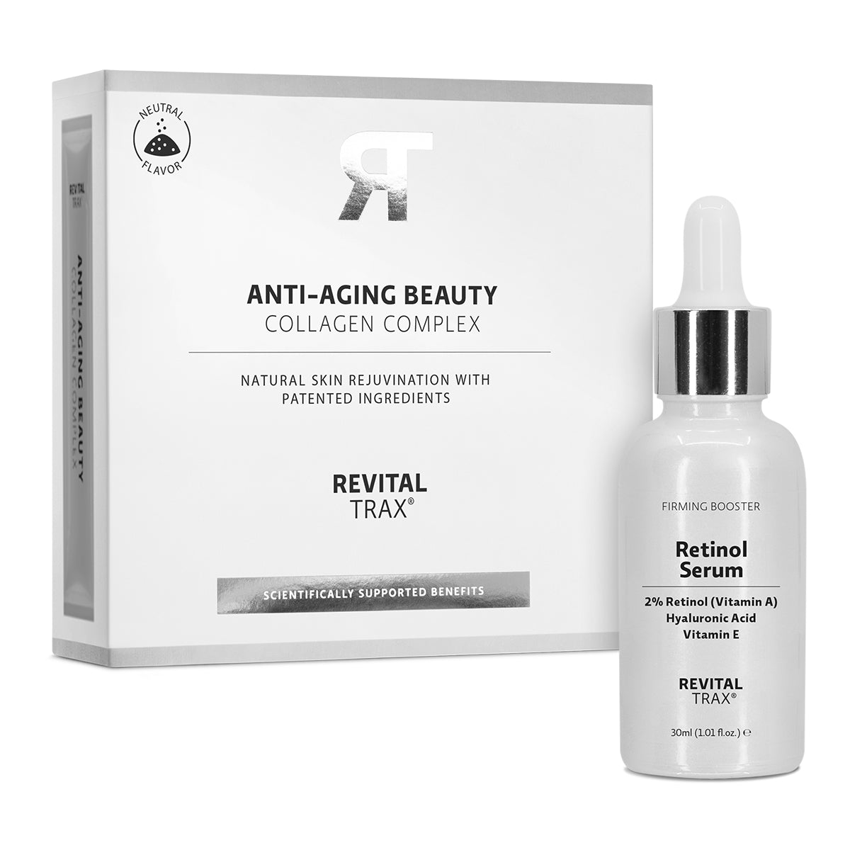 Anti-Aging Schönheits Kollagen Komplex + Retinol Serum (gratis)