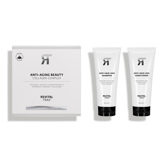 Anti-Aging Schönheits Kollagen Komplex + Anti-Haarausfall Shampoo & Conditioner