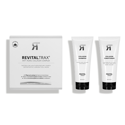 Anti-Aging Schönheits Kollagen Komplex + Kollagen Shampoo & Conditioner