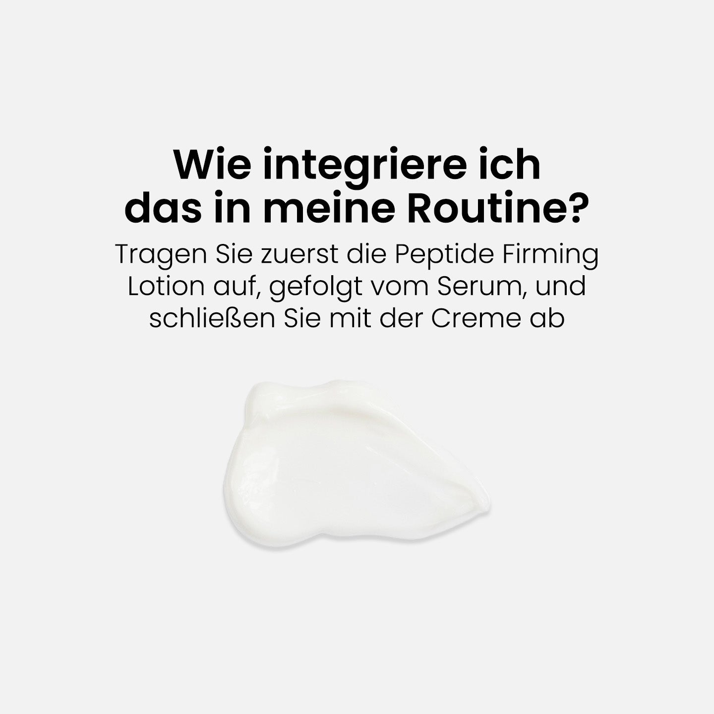 Peptid-Straffendes Lotion für Hals und Dekolleté