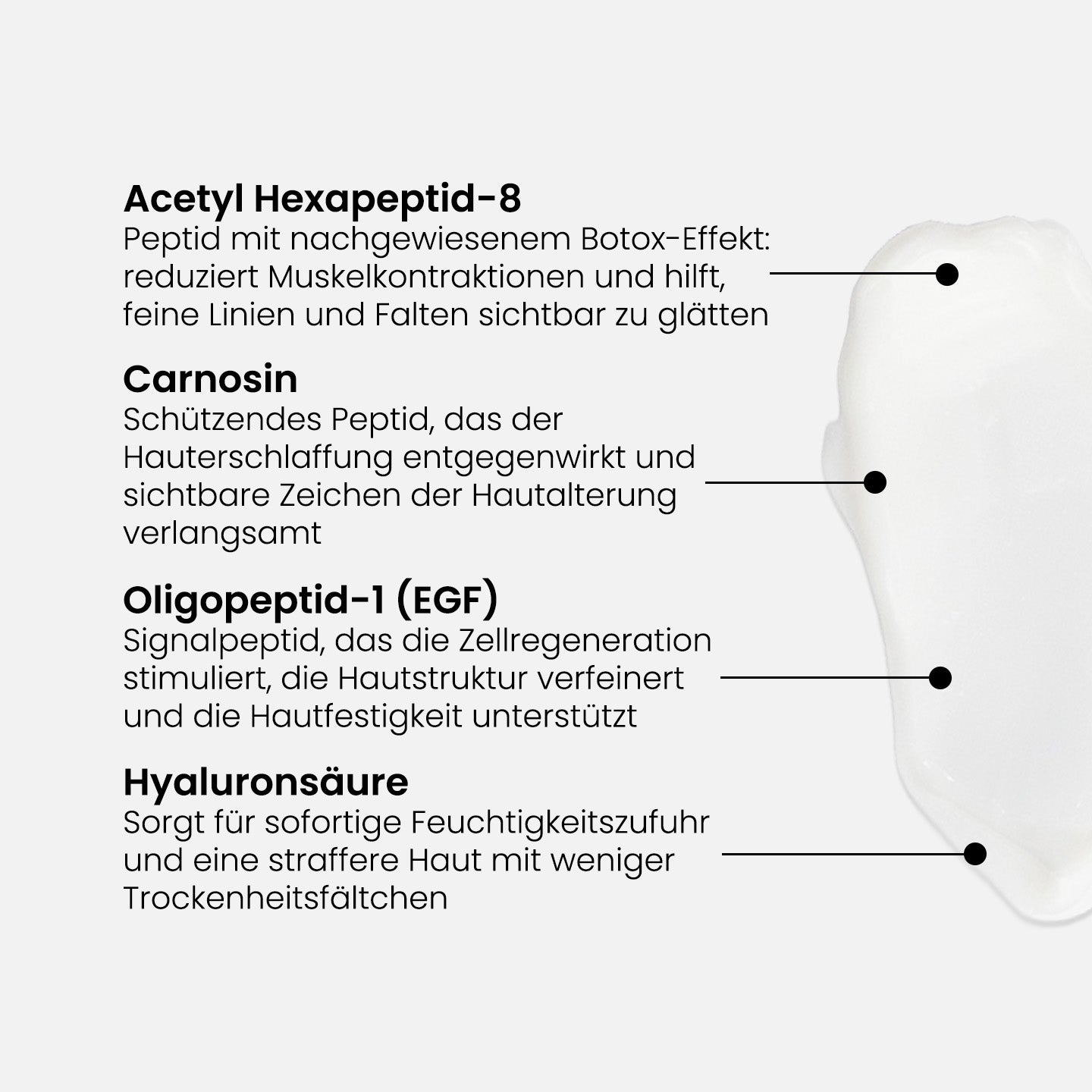 Peptid-Straffendes Lotion für Hals und Dekolleté