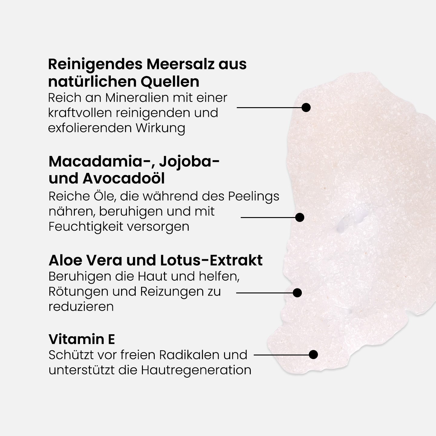 Meersalz Körperpeeling