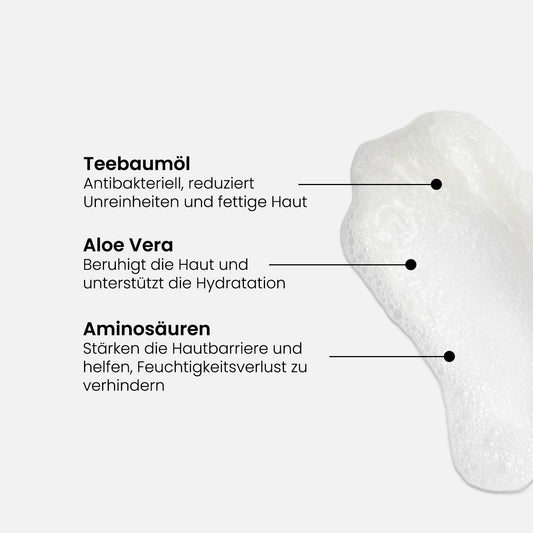 Gesichtsreiniger mit Teebaumöl
