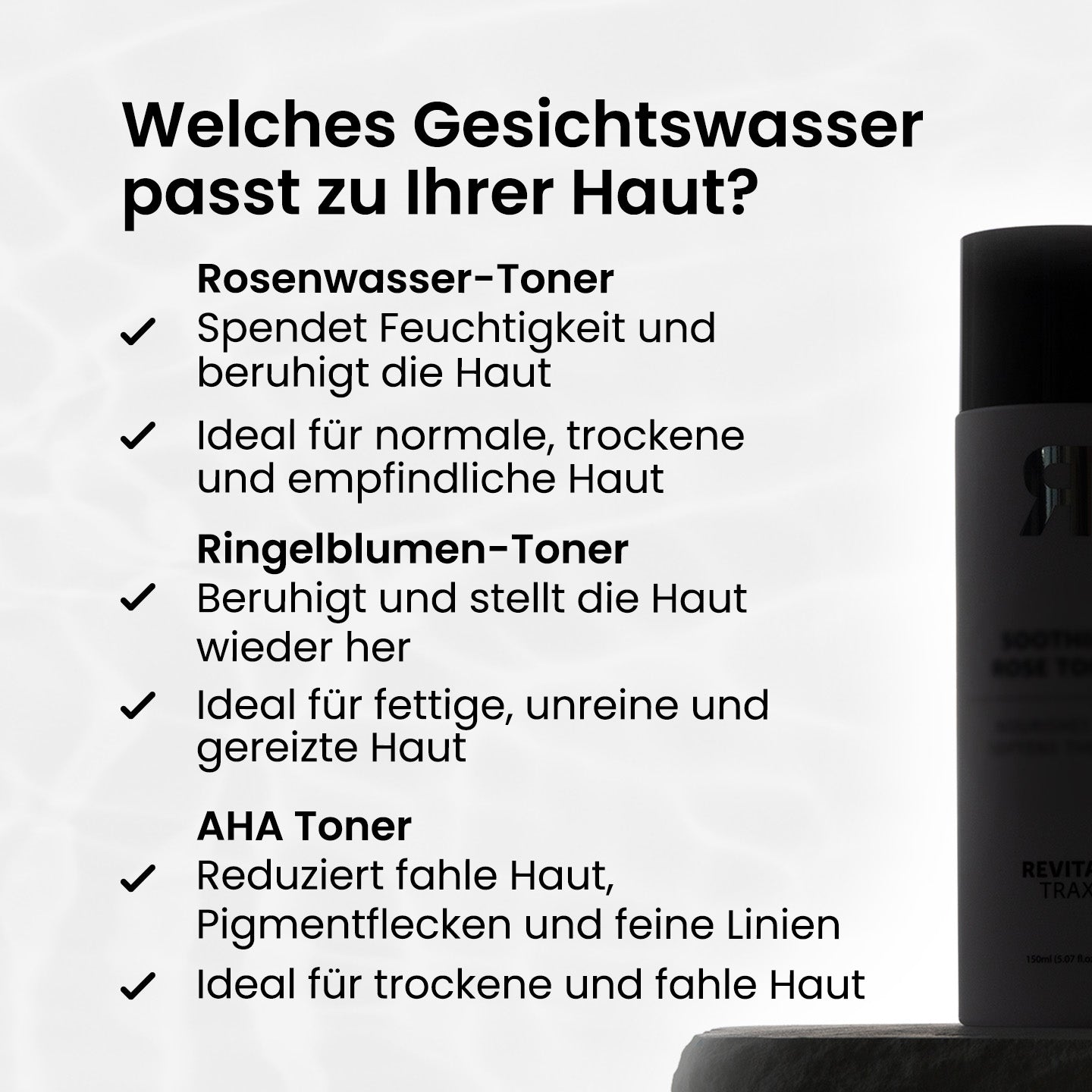 Beruhigender Rosen Toner