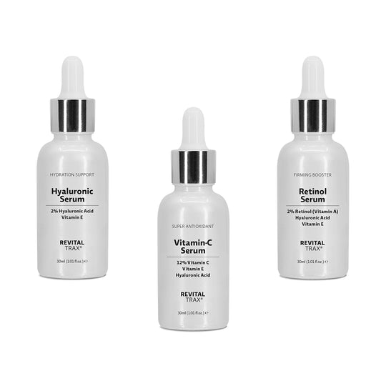 Vitamin-C + Retinol + Hyaluronsäure Serum